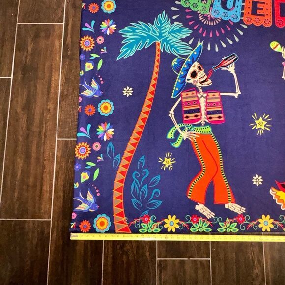 Day of the Dead photo shoot cloth backdrop/wall hanging - Picture 4 of 16